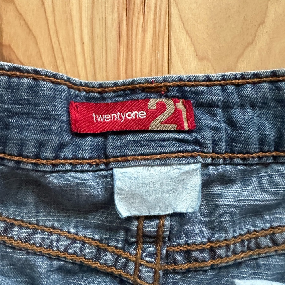 Vintage forever 21 denim skirt - Picture 2 of 5